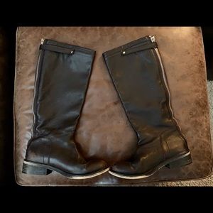 NYLA Bravery - Dark Brown Knee High Boots Size 8